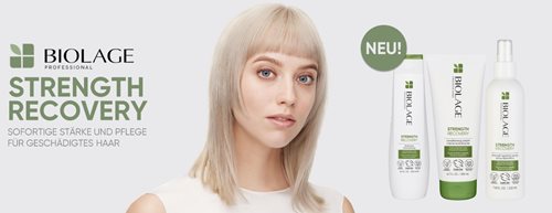 Brüchiges Haar: So wirkt die neue Biolage STRENGTH RECOVERY Serie